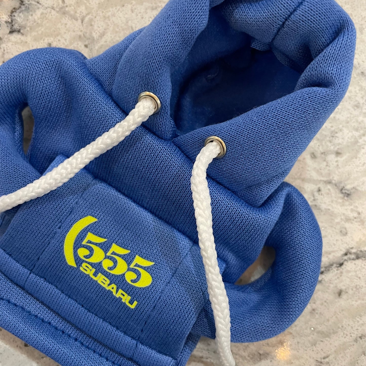 Subaru 555 Gear Stick Hoodie Blue - Retro Fast Fords
