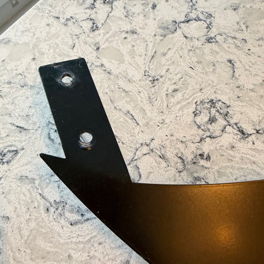 USED TRC spoiler extension. Black Aluminum CLEARANCE