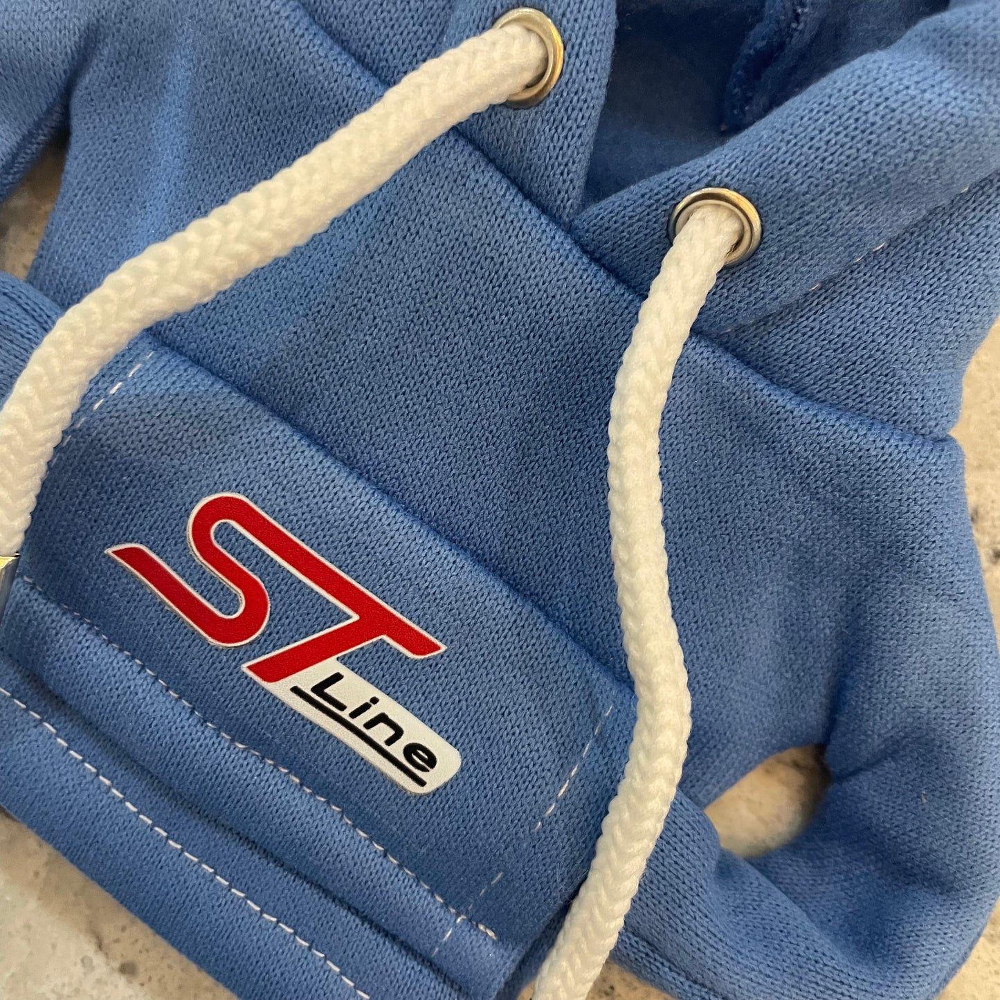 Ford ST Line Novelty Gear Stick Hoodie Blue - Retro Fast Fords