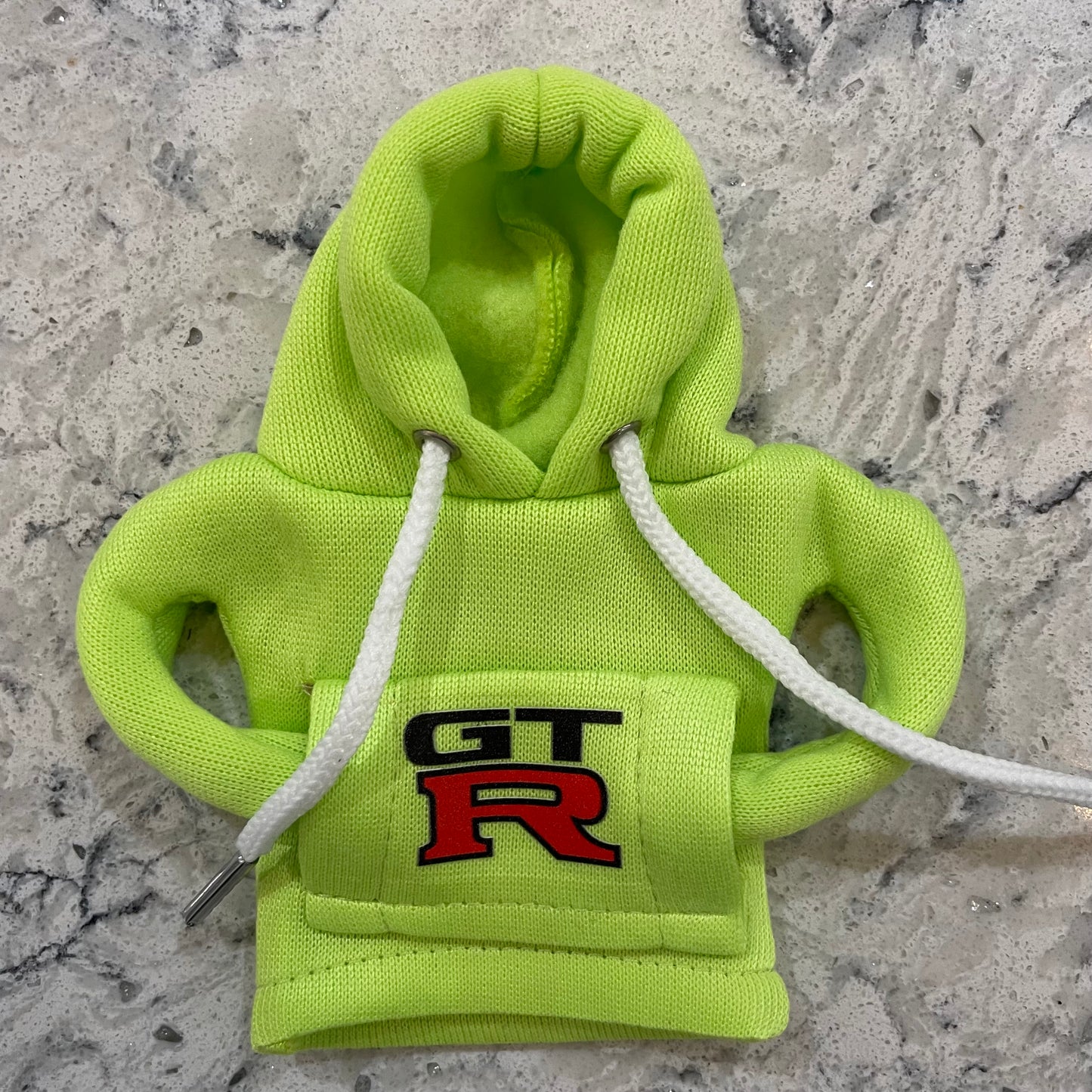 Nissan GTR Novelty Gear Stick Hoodie Green - Retro Fast Fords