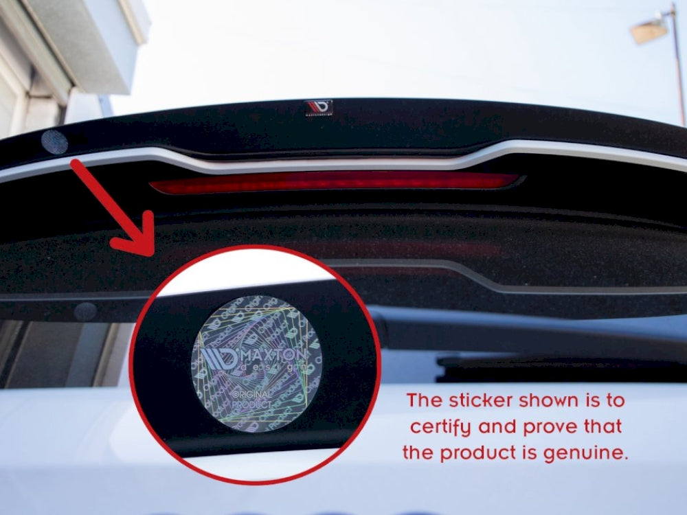 Maxton Design - SPOILER CAP V.2 FORD FIESTA ST MK6