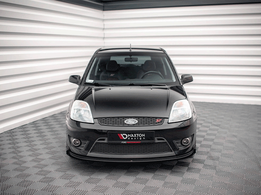 Maxton Design - STREET PRO FRONT SPLITTER V.1 + FLAPS FORD FIESTA ST MK6