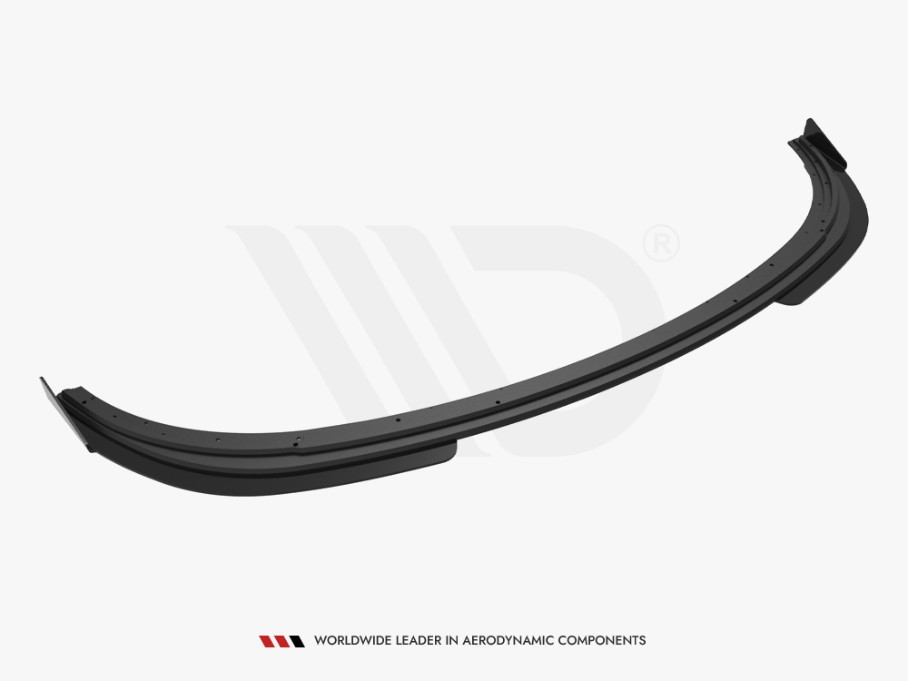 Maxton Design - STREET PRO FRONT SPLITTER V.1 + FLAPS FORD FIESTA ST MK6