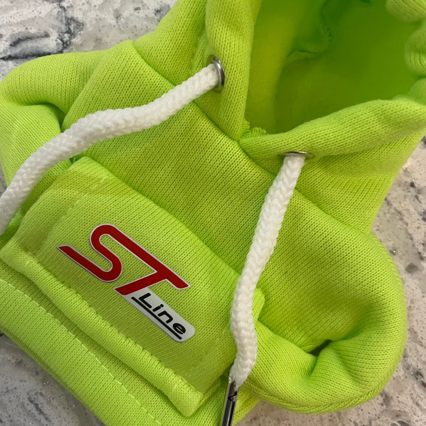 Ford ST Line Novelty Gear Stick Hoodie Green - Retro Fast Fords