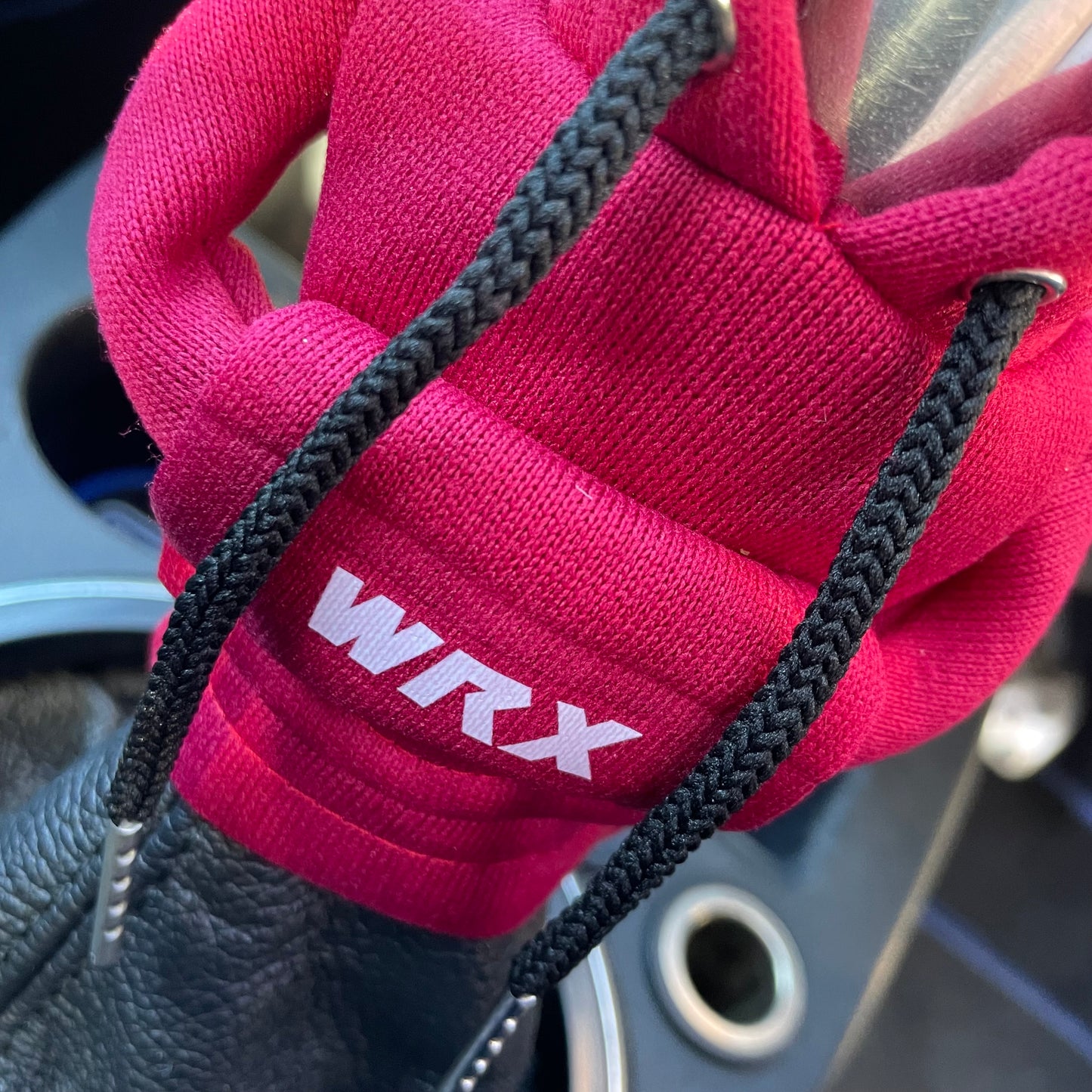 Subaru WRX Gear Stick Hoodie Red - Retro Fast Fords