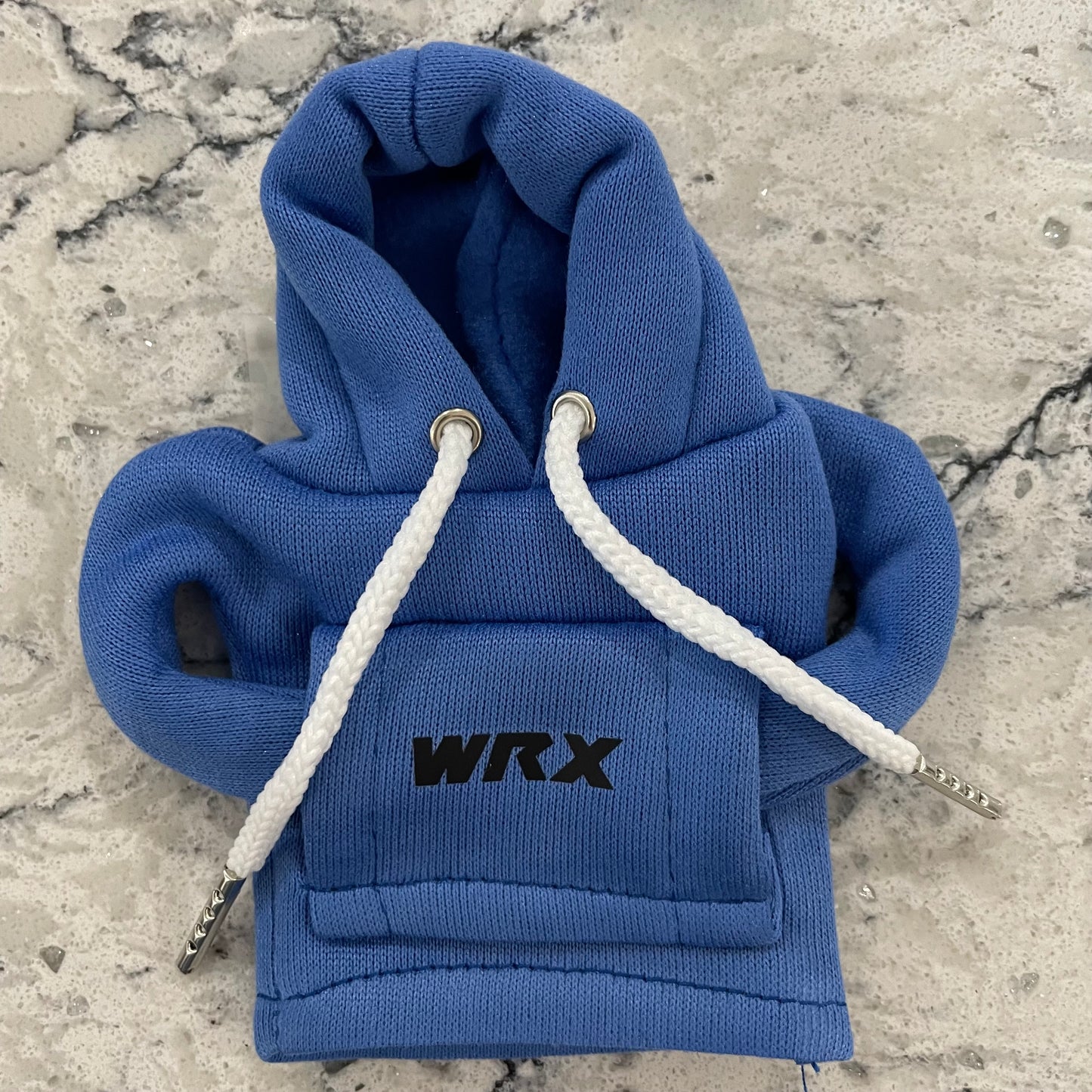 Subaru WRX Black Logo Gear Stick Hoodie Blue - Retro Fast Fords