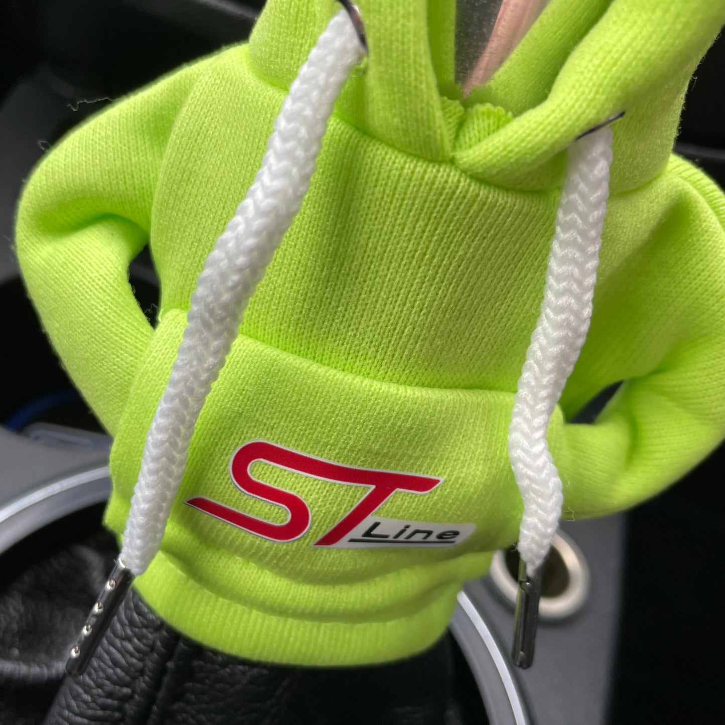 Ford ST Line Novelty Gear Stick Hoodie Green - Retro Fast Fords