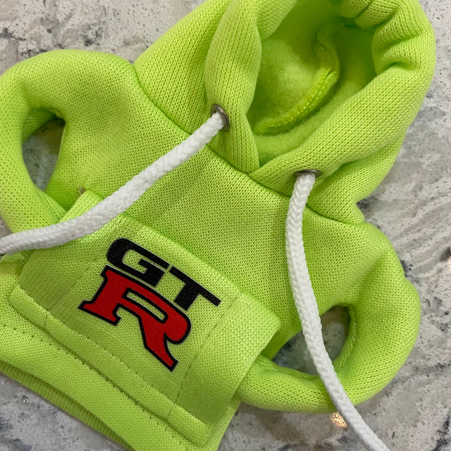 Nissan GTR Novelty Gear Stick Hoodie Green - Retro Fast Fords