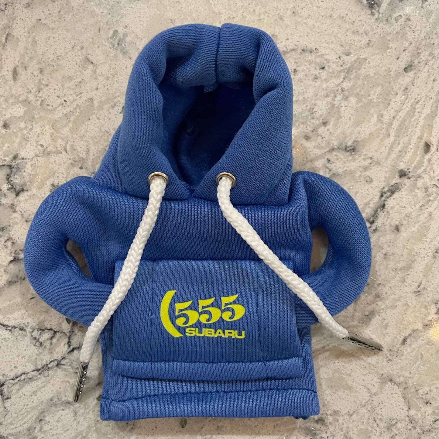 Subaru 555 Gear Stick Hoodie Blue - Retro Fast Fords