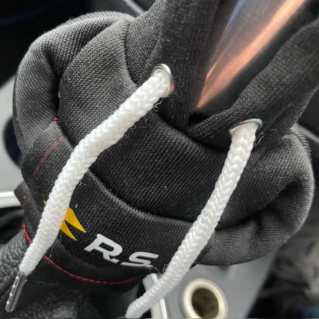 Renault Sport RS Novelty Gear Stick Hoodie Black - Retro Fast Fords