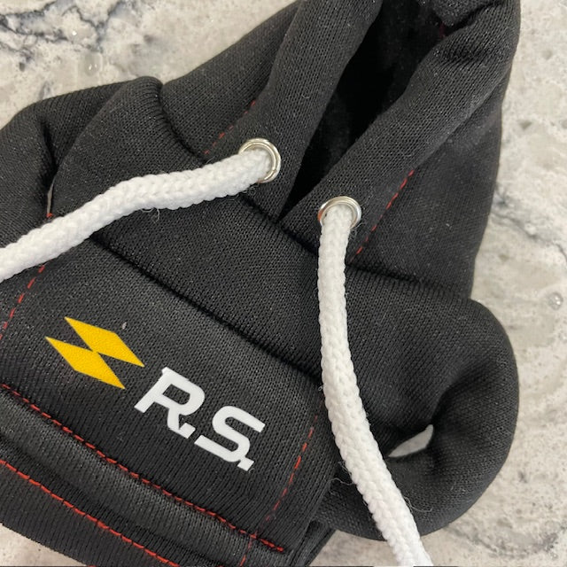 Renault Sport RS Novelty Gear Stick Hoodie Black - Retro Fast Fords