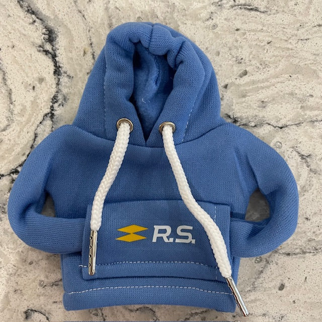 Renault Sport RS Novelty Gear Stick Hoodie Blue - Retro Fast Fords