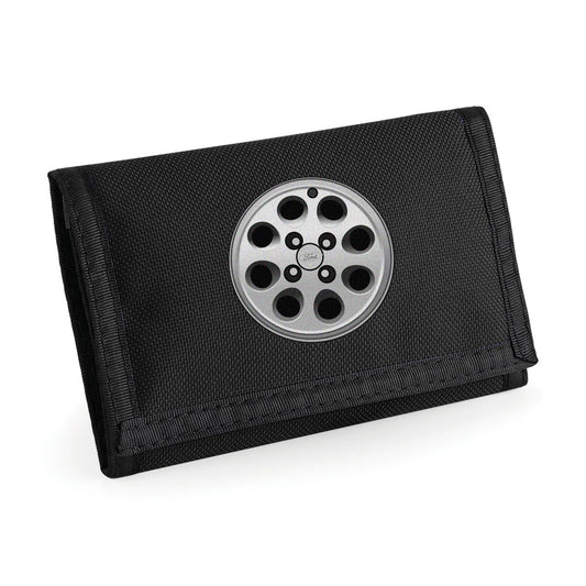 Retro Fast Fords Canvas Wheels on Wallets