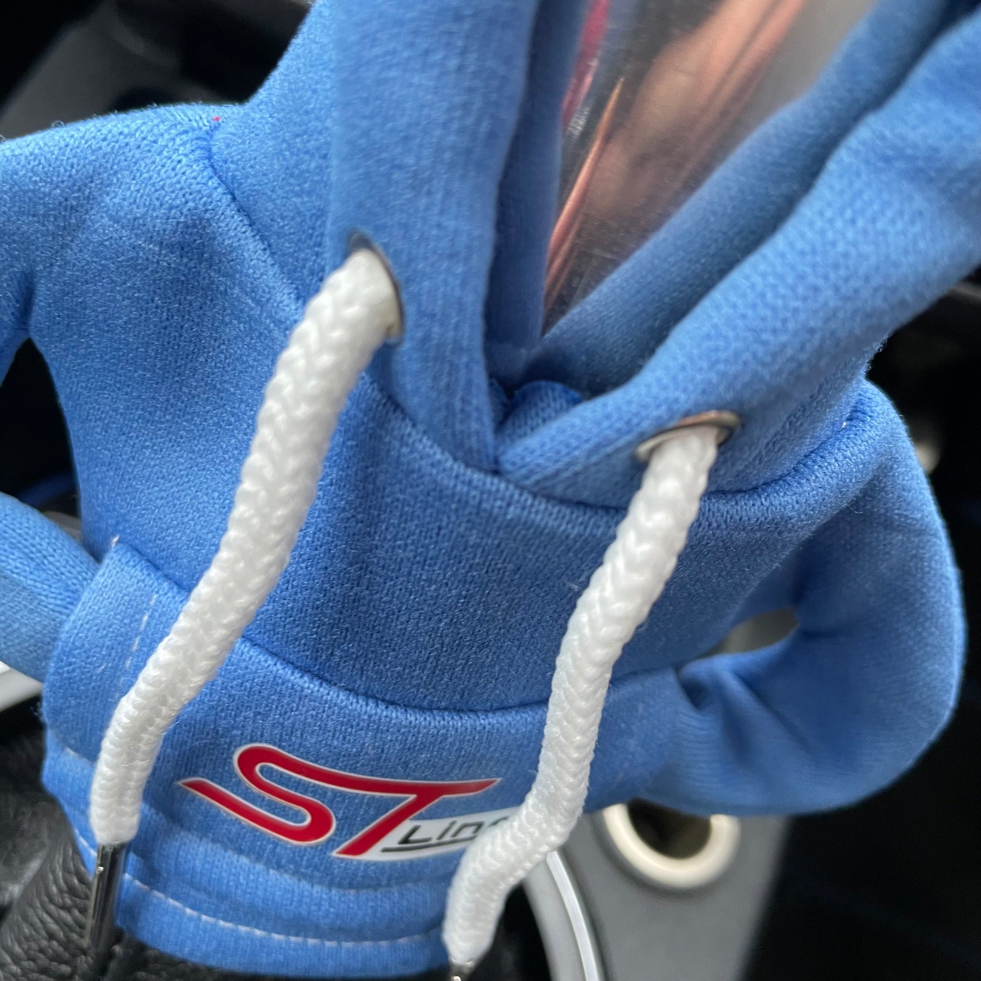 Ford ST Line Novelty Gear Stick Hoodie Blue - Retro Fast Fords