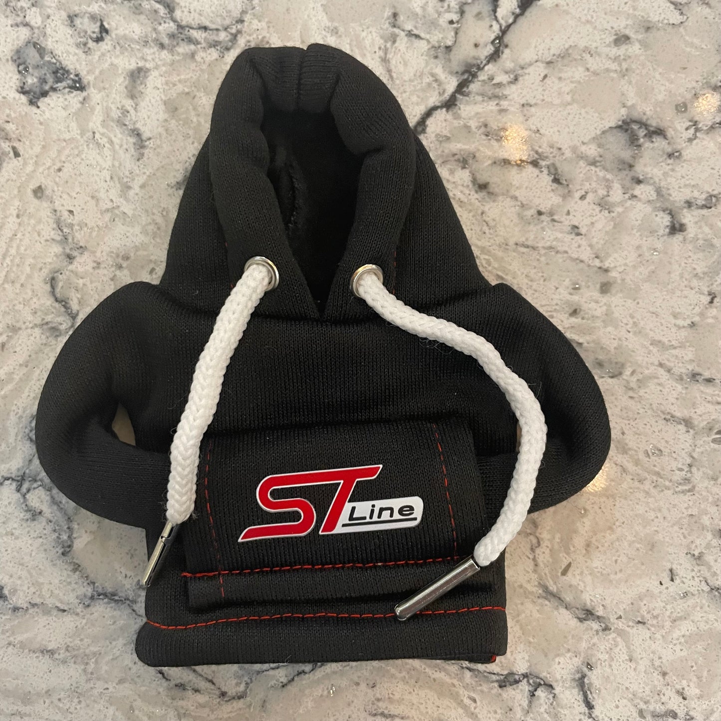 Ford ST Line Novelty Gear Stick Hoodie Black - Retro Fast Fords