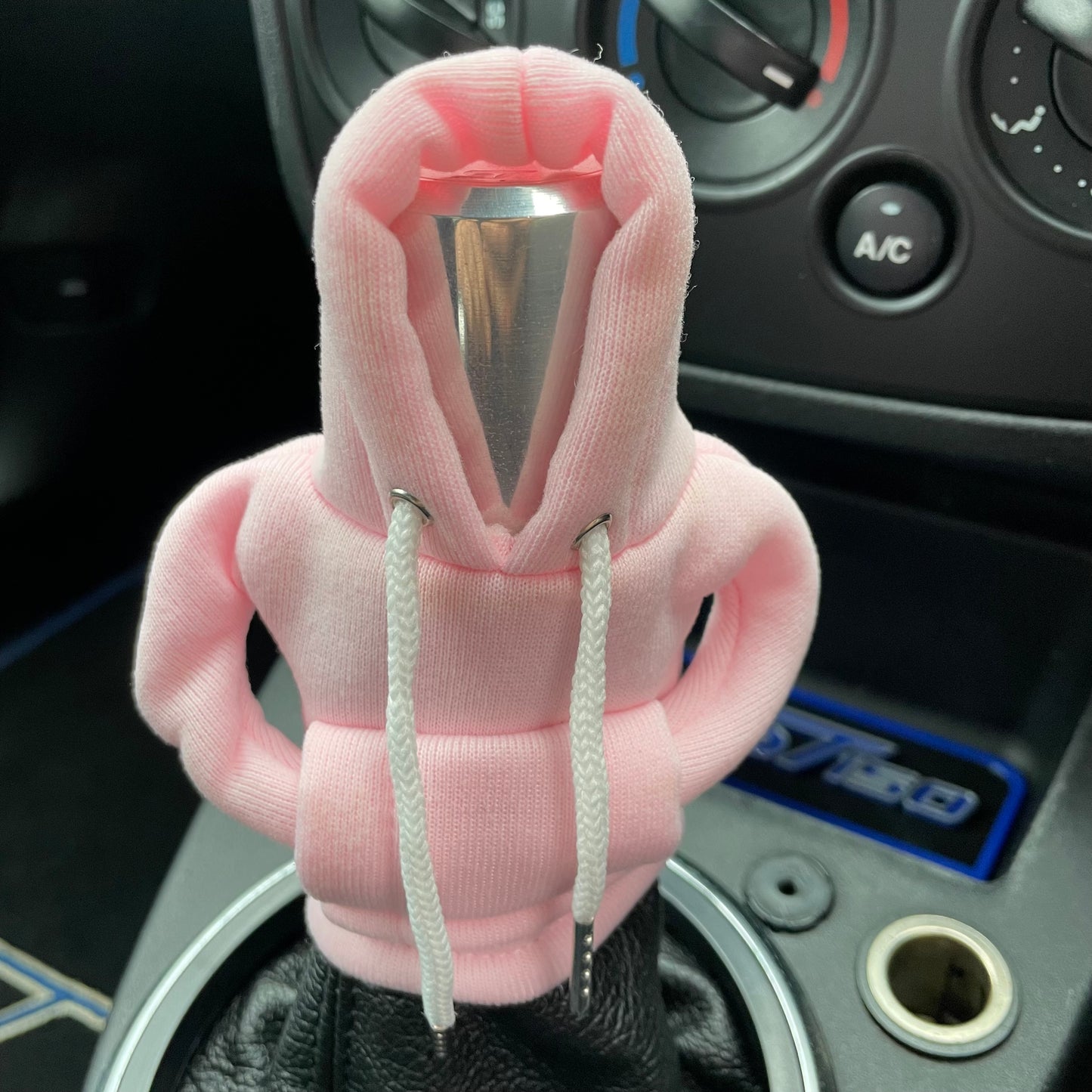 Pink Novelty Gear Stick Hoodie - Retro Fast Fords