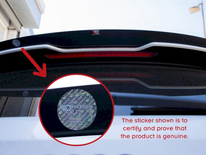 Maxton Design - SPOILER CAP V.2 FORD FIESTA ST MK6