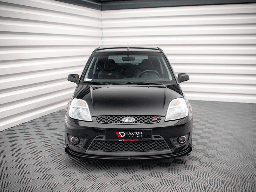 Maxton Design - STREET PRO FRONT SPLITTER V.1 + FLAPS FORD FIESTA ST MK6