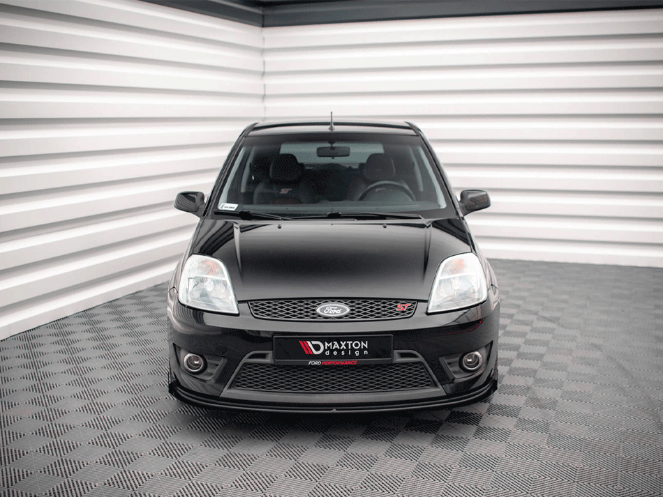 Maxton Design - STREET PRO FRONT SPLITTER V.1 + FLAPS FORD FIESTA ST MK6