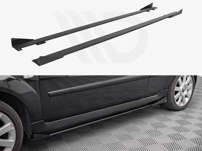 Maxton Design - STREET PRO SIDE SKIRTS DIFFUSERS + FLAPS FORD FIESTA ST MK6