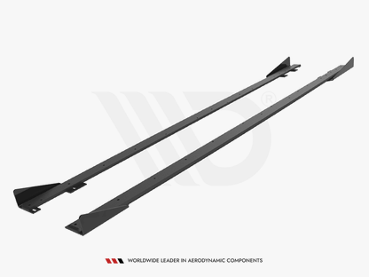 Maxton Design - STREET PRO SIDE SKIRTS DIFFUSERS + FLAPS FORD FIESTA ST MK6