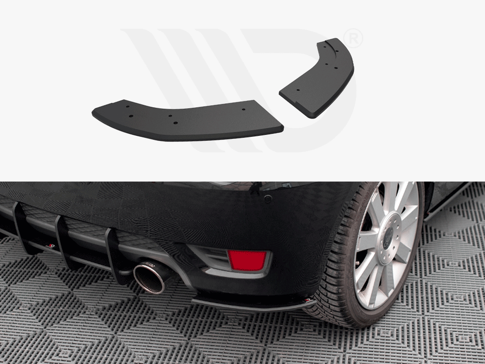 Maxton Design - STREET PRO REAR SIDE SPLITTERS FORD FIESTA ST MK6