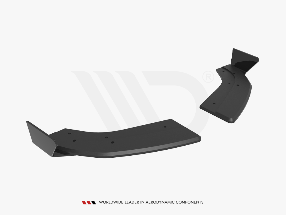 Maxton Design - STREET PRO REAR SIDE SPLITTERS + FLAPS FORD FIESTA ST MK6