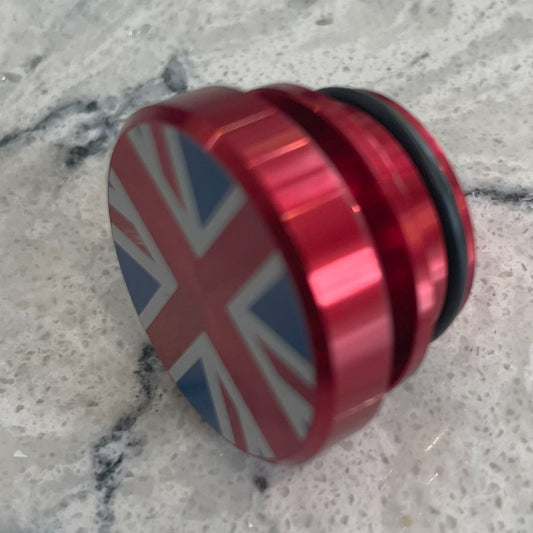 UK Union Jack Flag Alloy Car Cigarette Lighter Plug 12v Socket Cover Universal