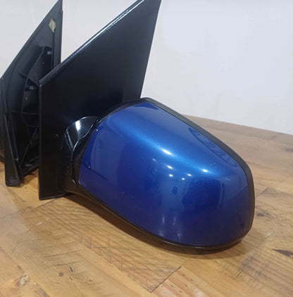 Ford Fiesta mk6 Pre Face-lift Wing mirrors & Pillar covers Performance blue & gloss black 2002-2005