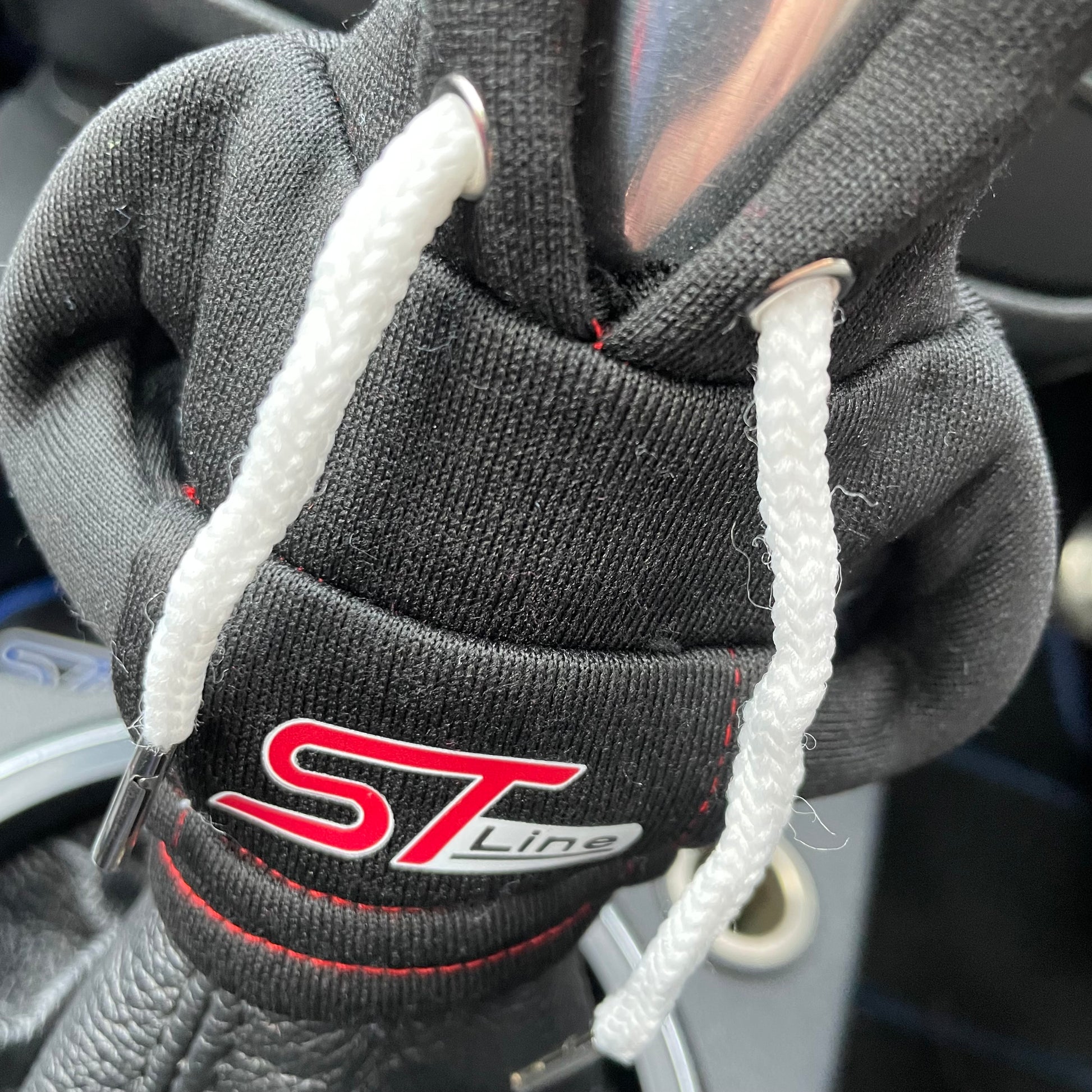 Ford ST Line Novelty Gear Stick Hoodie Black - Retro Fast Fords