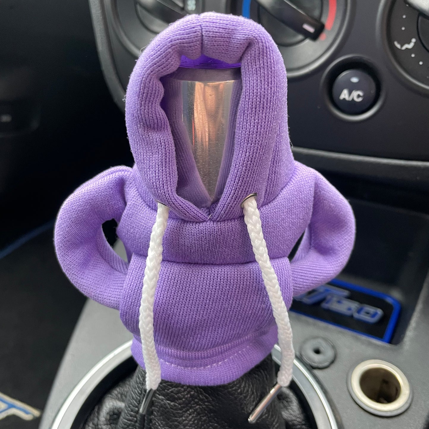 Purple Novelty Gear Stick Hoodie - Retro Fast Fords