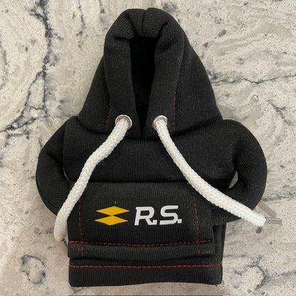 Renault Sport RS Novelty Gear Stick Hoodie Black - Retro Fast Fords