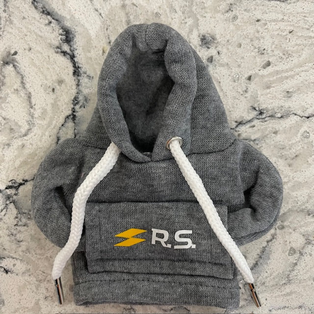 Renault Sport RS Novelty Gear Stick Hoodie Grey - Retro Fast Fords