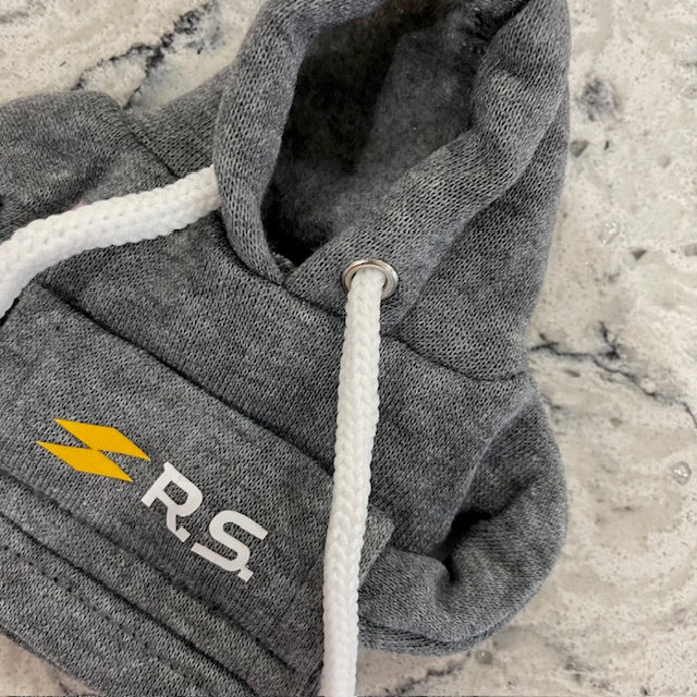Renault Sport RS Novelty Gear Stick Hoodie Grey - Retro Fast Fords