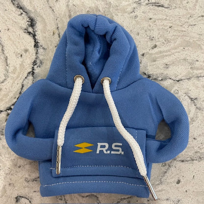 Renault Sport RS Novelty Gear Stick Hoodie Blue - Retro Fast Fords