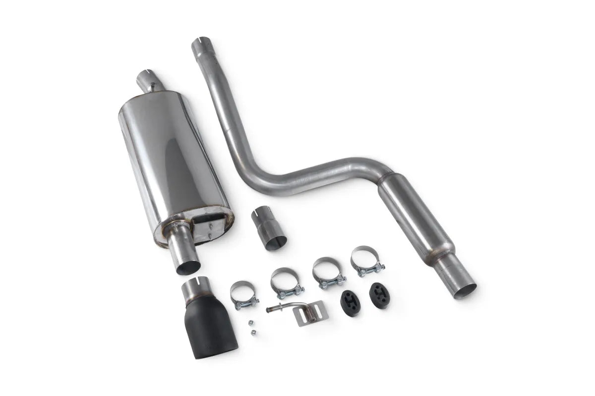 Scorpion Resonated cat-back System Daytona Ceramic Tailpipe Ford Mk6 Fiesta ST150 2004-2008