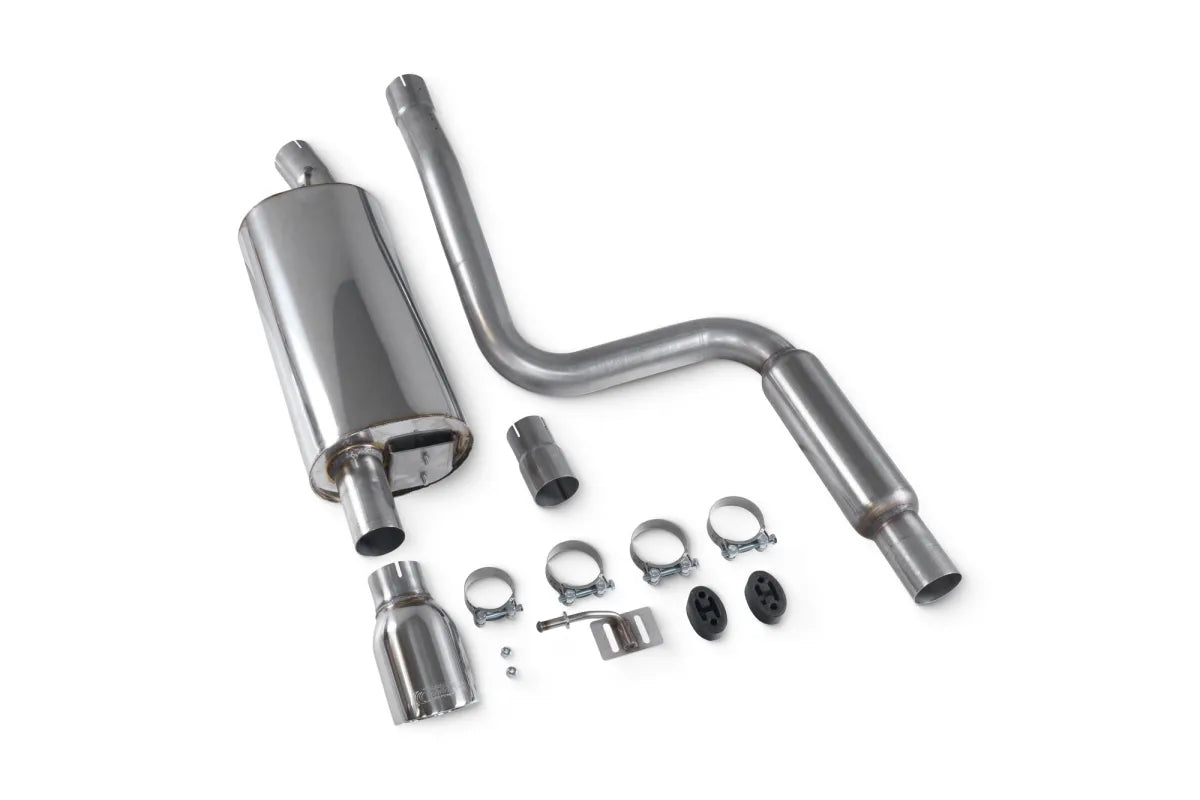 Scorpion Resonated cat-back System Daytona Ceramic Tailpipe Ford Mk6 Fiesta ST150 2004-2008