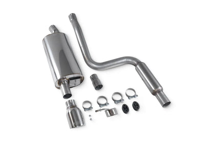 Scorpion Resonated cat-back System Daytona Ceramic Tailpipe Ford Mk6 Fiesta ST150 2004-2008