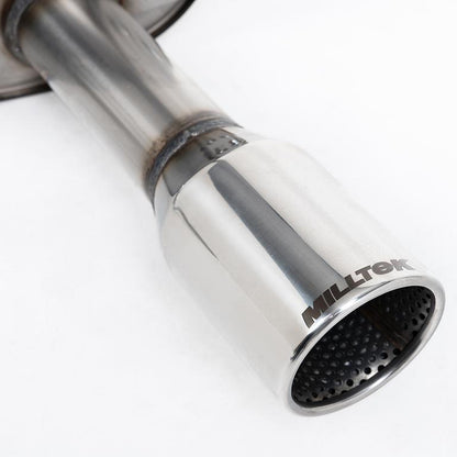 Milltek Cat-back Non-Resonated (Louder) Ford Fiesta Mk6 ST 150 2005 – 2008 Polished Tip