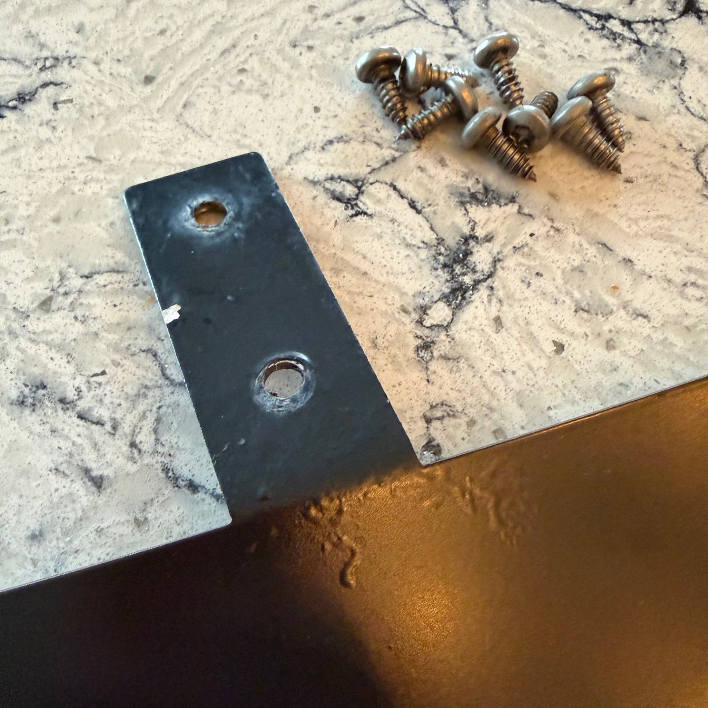 USED TRC spoiler extension. Black Aluminum CLEARANCE