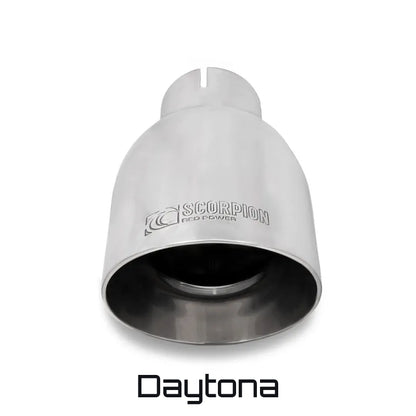 Scorpion Resonated cat-back System Daytona Ceramic Tailpipe Ford Mk6 Fiesta ST150 2004-2008