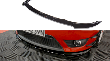 Maxton Design - FRONT SPLITTER V.1 FORD FIESTA MK 6 ST/ZETEC S (2004-2007)