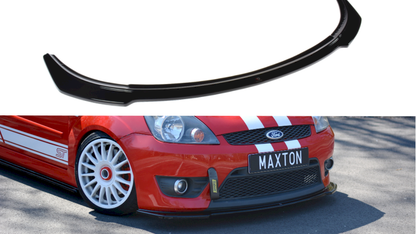 Maxton Design - FRONT SPLITTER V.2 FORD FIESTA MK 6 ST/ZETEC S (2004-2007)