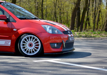 Maxton Design - FRONT SPLITTER V.2 FORD FIESTA MK 6 ST/ZETEC S (2004-2007)