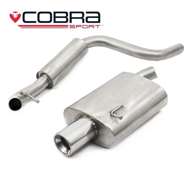 COBRA Ford Fiesta ST 150 Mk6 (05 – 07) Cat Back (Resonated)
