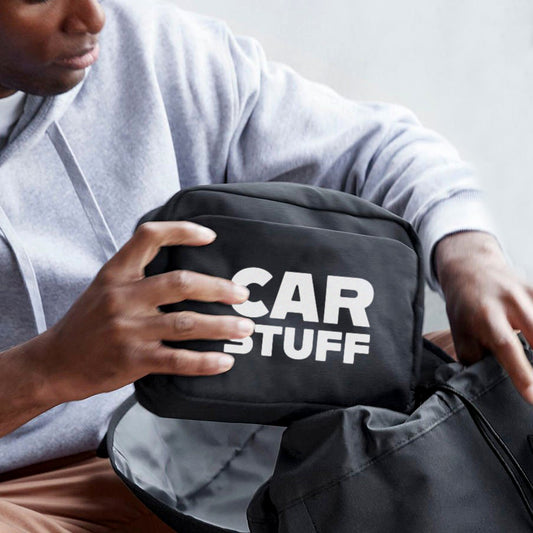 Stockholm tech organiser with Car Stuff logo